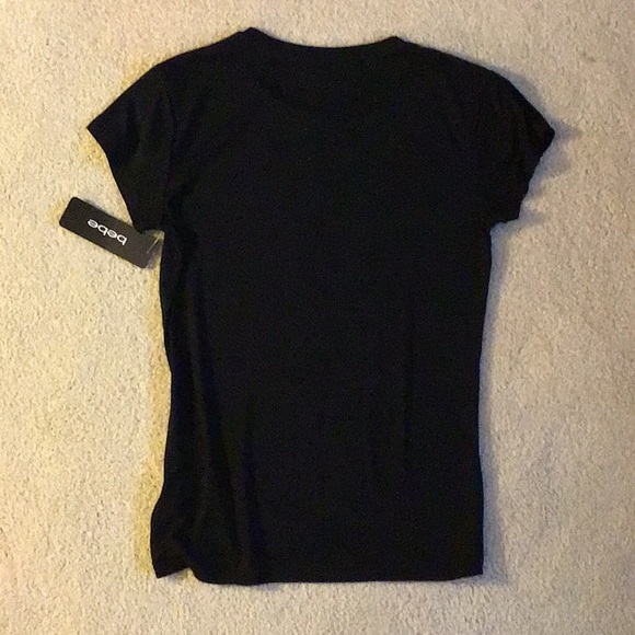 SOLD- Bebe Logo Black Tee - NWT - Picture 8 of 12